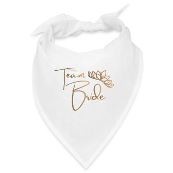 Team Bride - Junggesellenabschied - Bandana - Weiß - Vorne