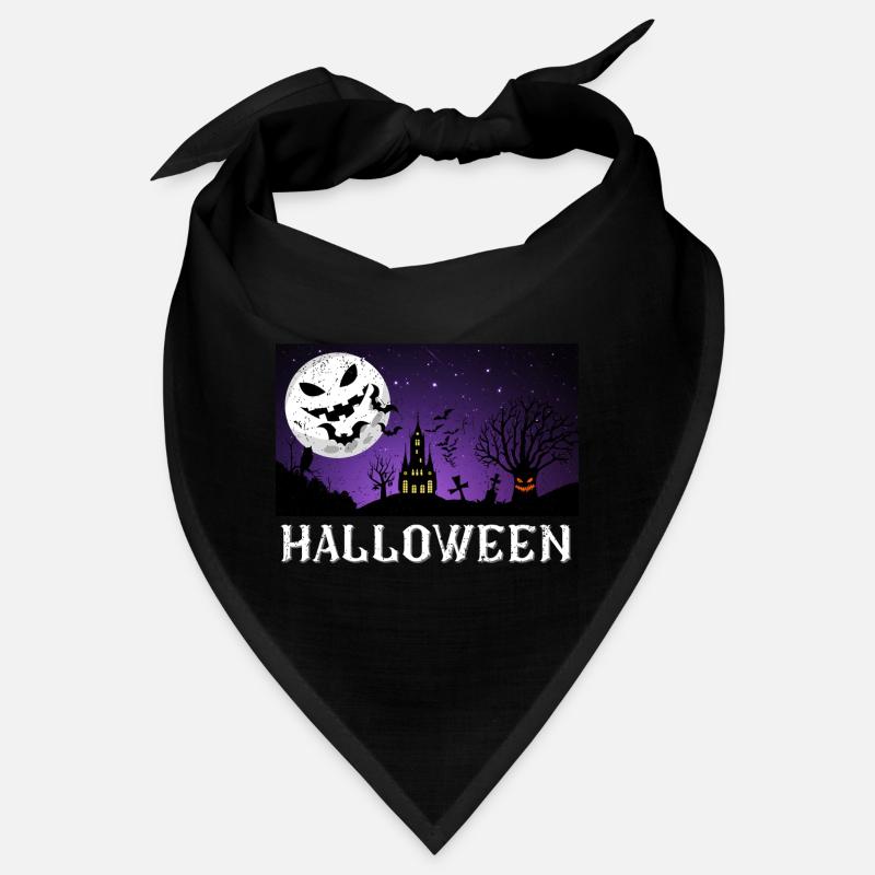 Halloween Haunted Manor Bandana