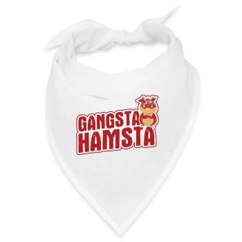 Nagetier Hamster - Bandana - Weiß - Vorne