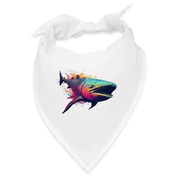 Walhai - Bandana - Weiß - Vorne