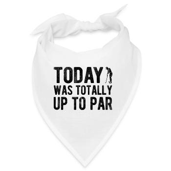 Golfplatz zum Golfen Golf - Bandana - Weiß - Vorne