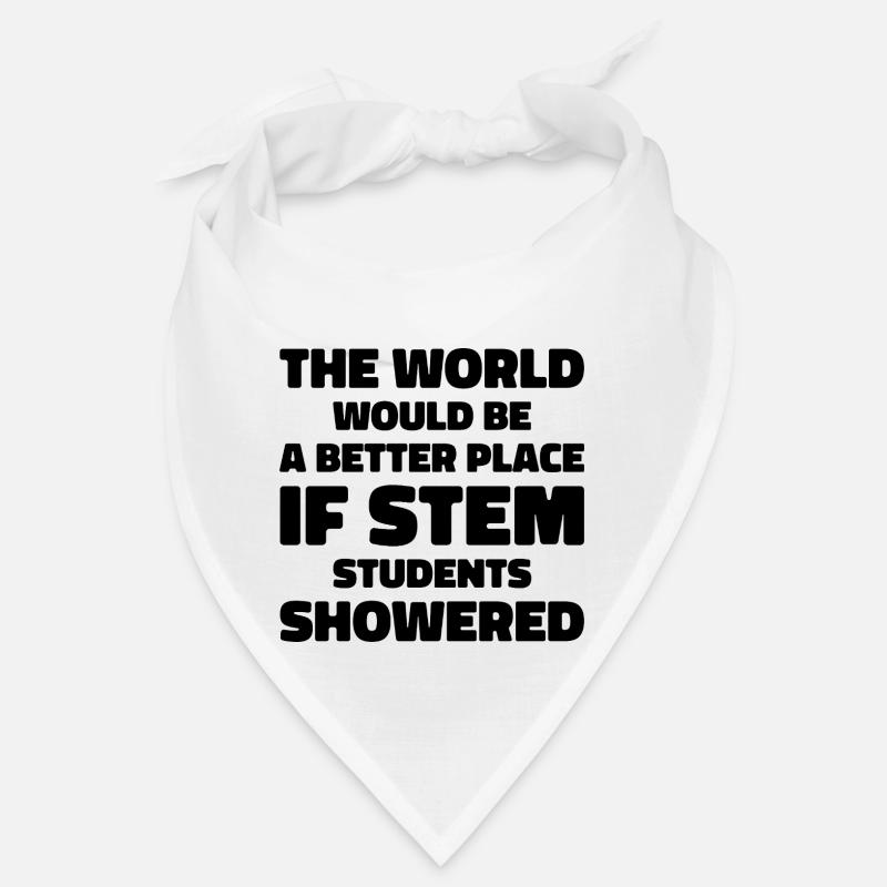 STEM Students Shower Humor & Funny For Students Bandana