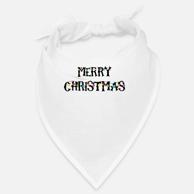 Joyeux Noël String lights cadeau Bandana