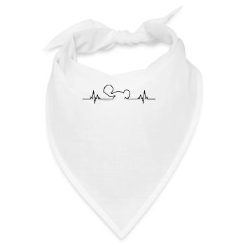 EKG Dunken Basketballspieler Dunk - Bandana - Weiß - Vorne