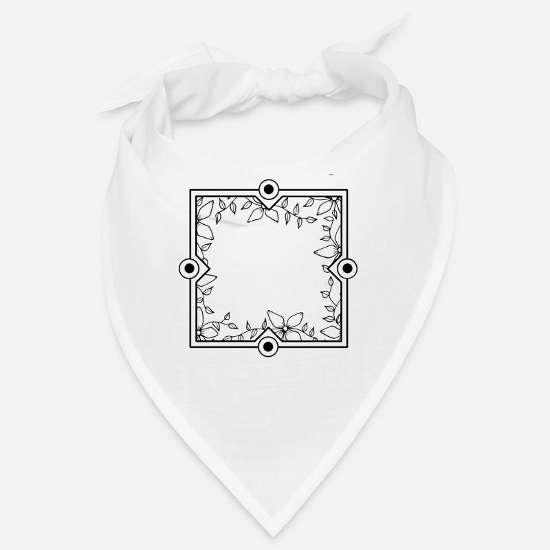 Ornaments Decoration Frame Black Decoration Bandana