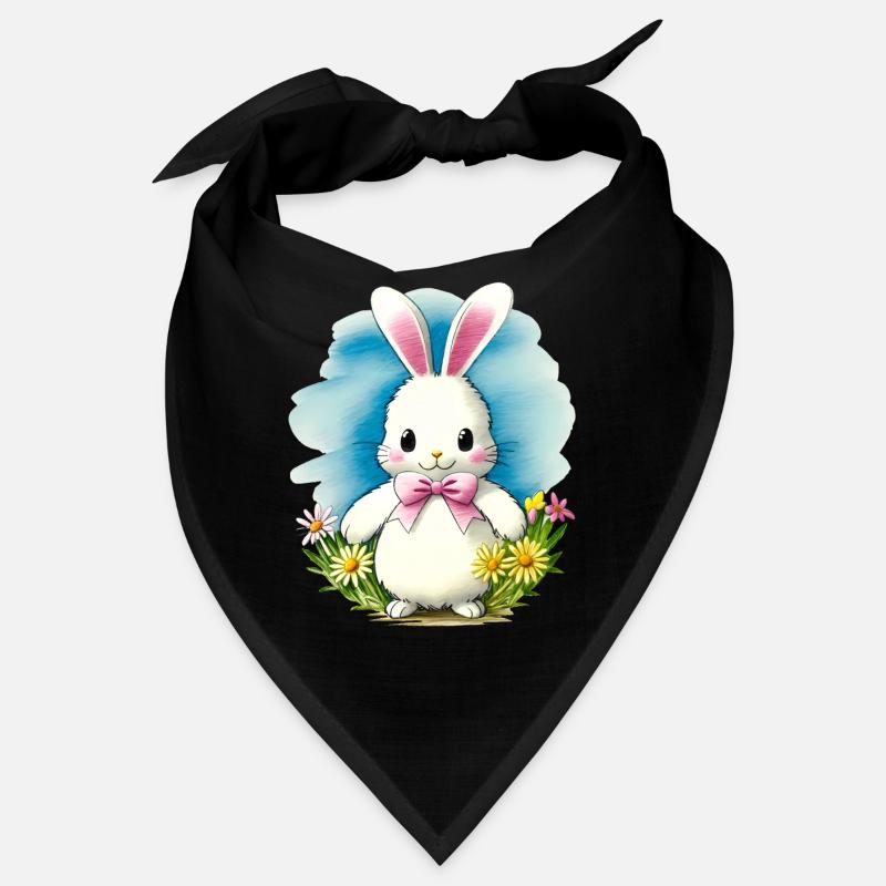 Cadeau de printemps lapin Bandana