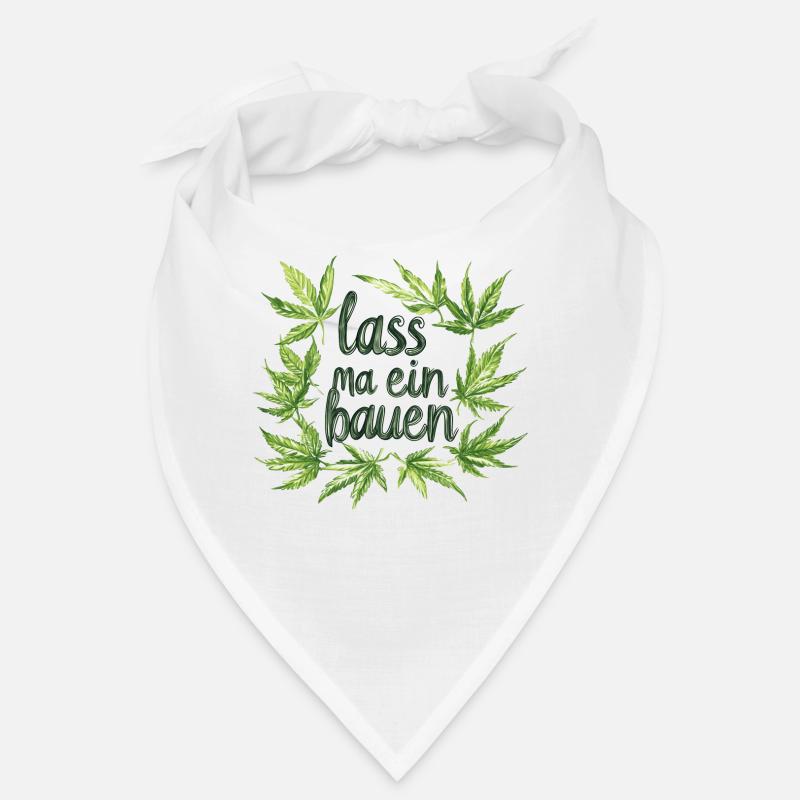 lass ma ein bauen - weiß Bandana