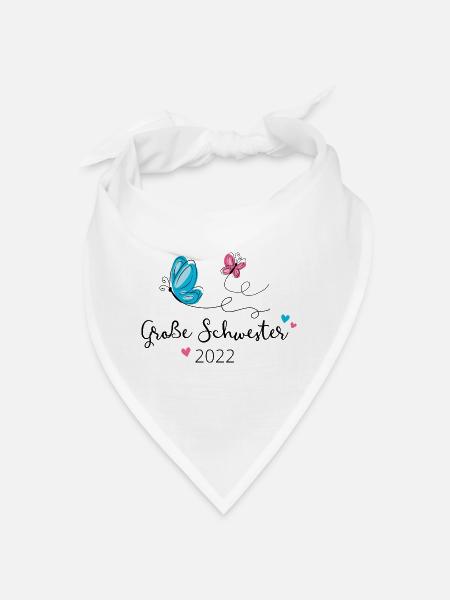 Große Schwester 2022 - Bandana - Weiß