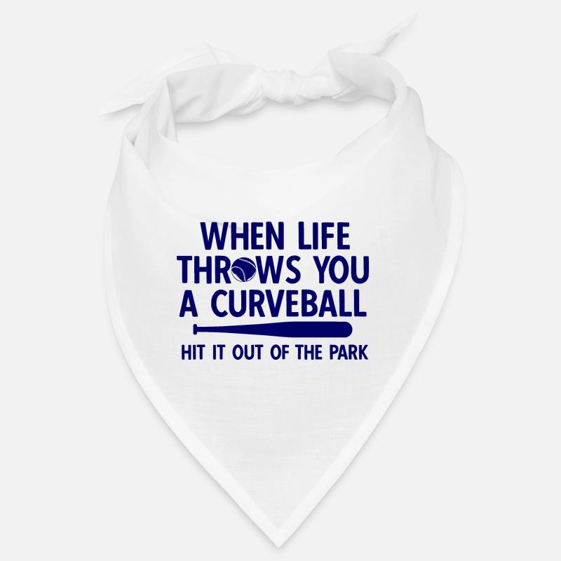 Baseball - Bandana - Weiß