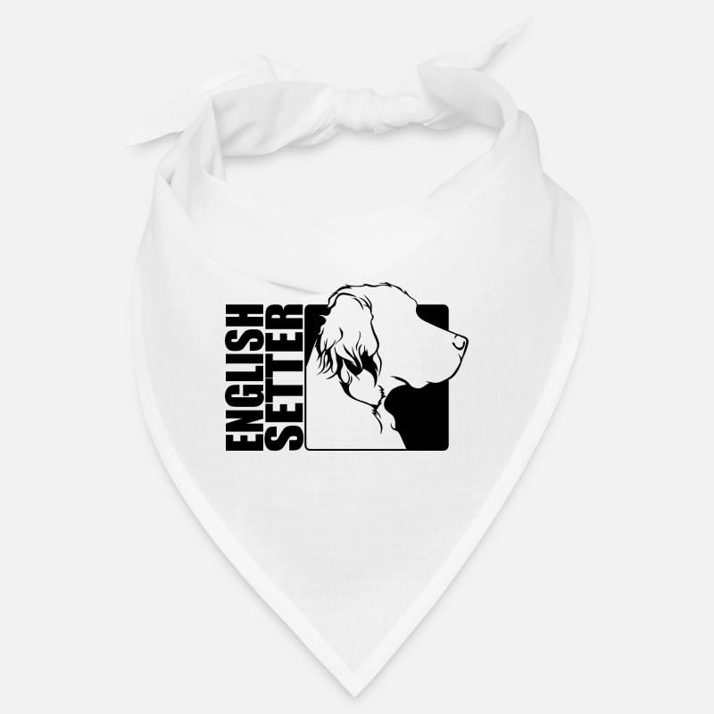 Profil de setter anglais Chiens Chien Wilsigns Bandana