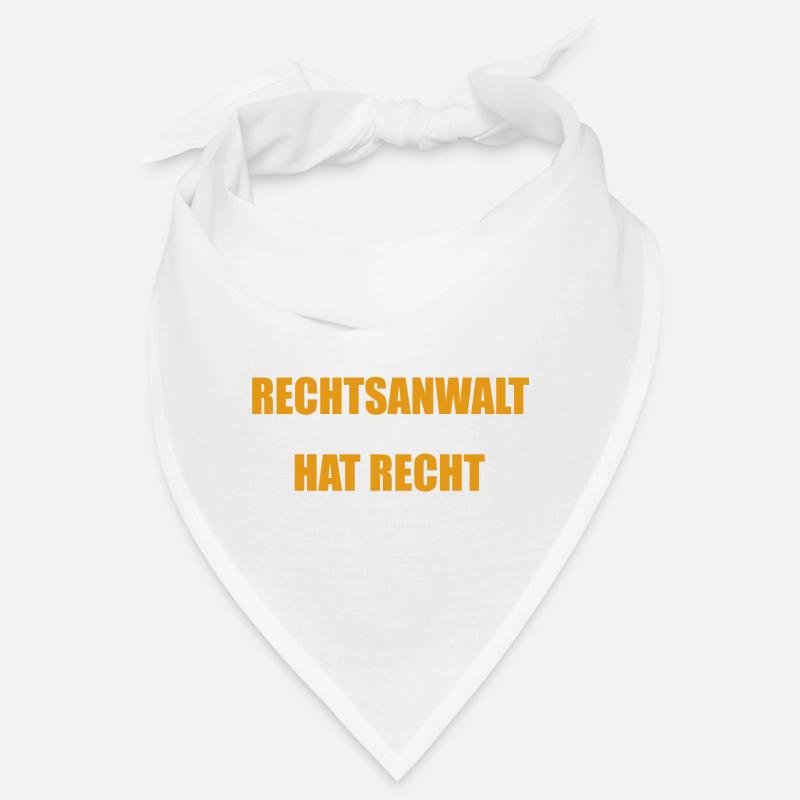 Ich bin der Rechtsanwalt - einer von uns hat Recht Bandana