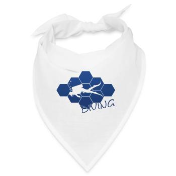 Diving - Bandana - Weiß - Vorne