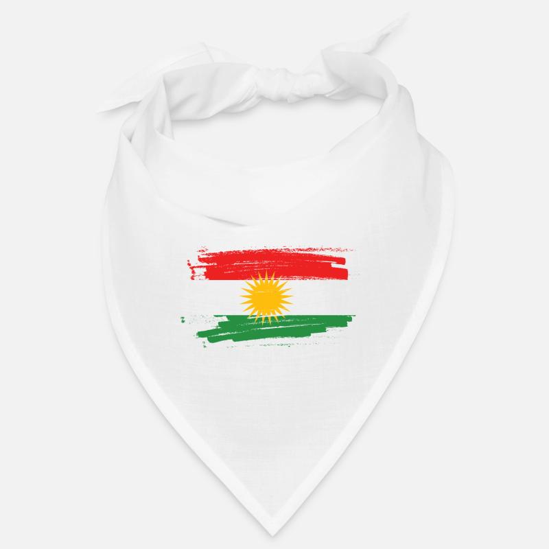 Kurdistan - Bandana - Weiß