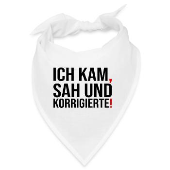 Lehrerin Abschlussklasse Geschenk - Bandana - Weiß - Vorne