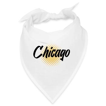 Chicago - Bandana - Weiß - Vorne