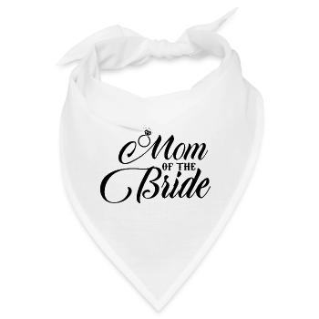 Mutter der Braut Hochzeit Heirat Tochter - Bandana - Weiß - Vorne