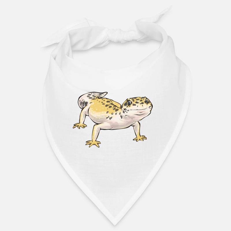 Leopardgecko Reptil Haustier Gecko Bandana