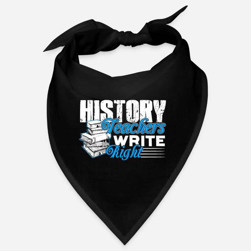 History Teacher Writes Right Bandana