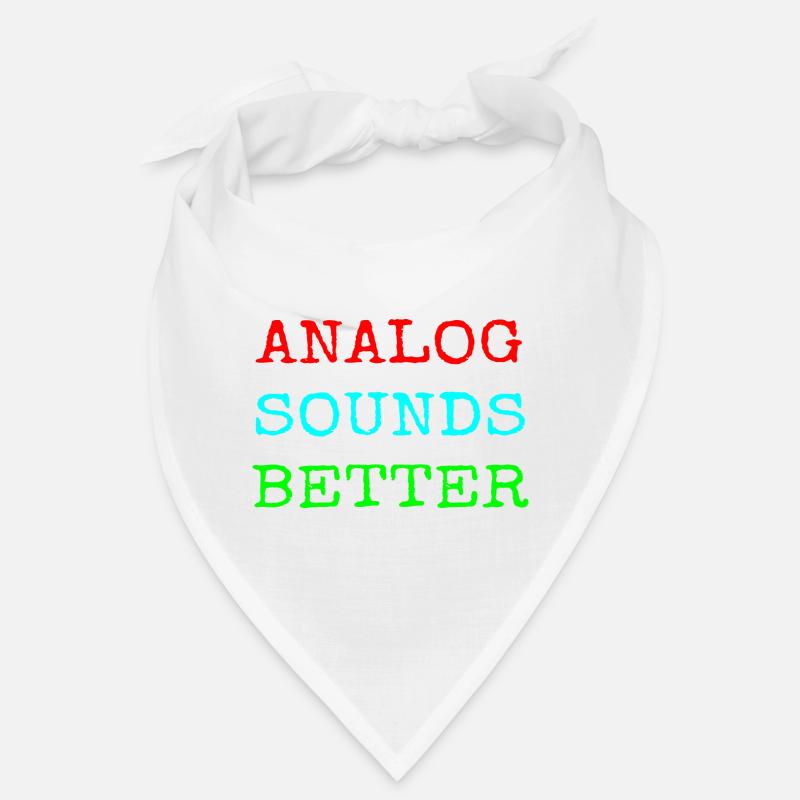 Analog better design Bandana