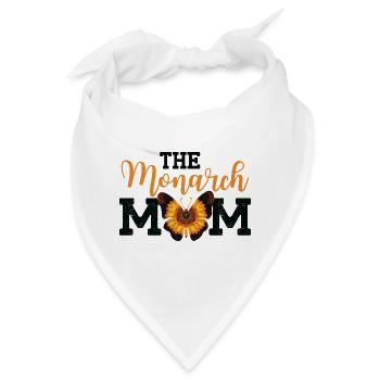 Monarch Mama - Bandana - Weiß - Vorne