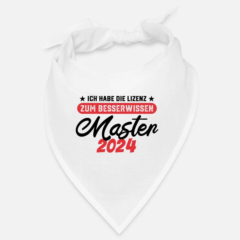 Master 2024 Masterabschluss Sponsion Promotion Bandana