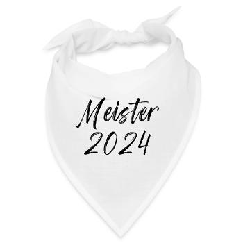 Meister 2024 Aufstiegstrikot Aufstieg 24 - Bandana - Weiß - Vorne