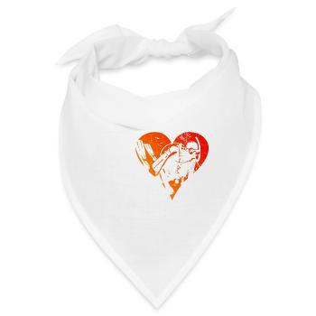 Free Dive Diving Tauchen Diver Scuba Diver - Bandana - Weiß - Vorne