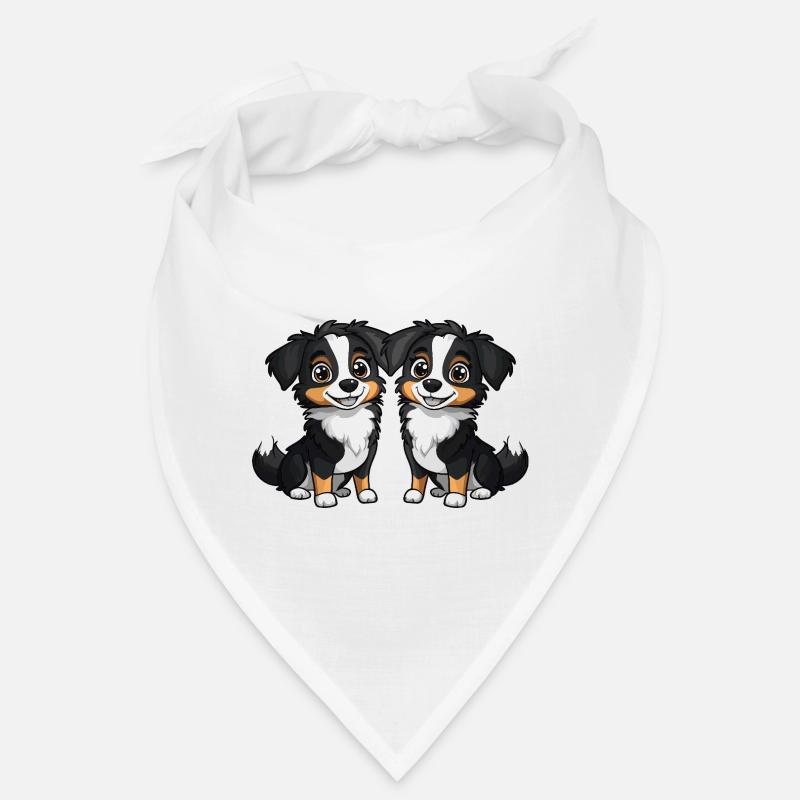Australian Shepherd Dog Comic Bandana