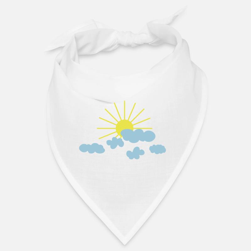sonne - Bandana - Weiß