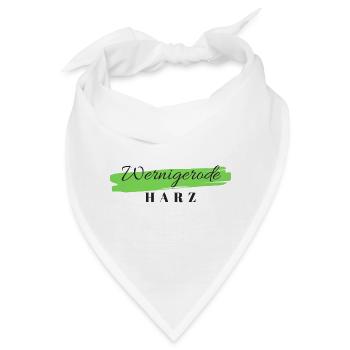 Wernigerode Harz - Bandana - Weiß - Vorne