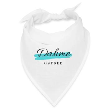 Dahme Ostsee - Bandana - Weiß - Vorne