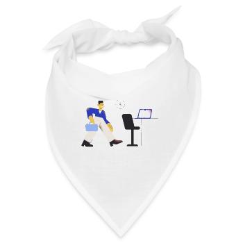 Pablo - Office - Bandana - Weiß - Vorne