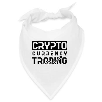 Cryptowährung Krypto Kryptowährung Crypto Trader - Bandana - Weiß - Vorne