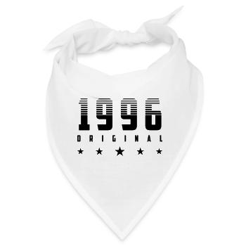 Original 1996 Geburtsjahr | Farbe änderbar | - Bandana - Weiß - Vorne