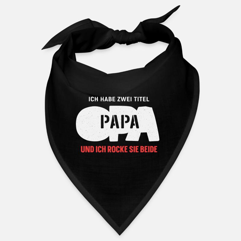 Bester Opa & Papa Bandana