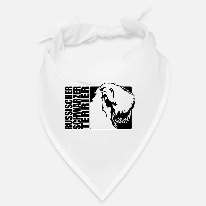 Russischer Schwarzer Terrier Profil Hunde Wilsigns Bandana