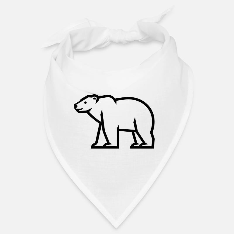 Eisbär Bandana
