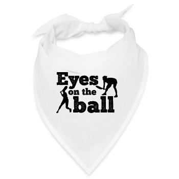 Tennisplatz Spruch Für Tennis - Bandana - Weiß - Vorne