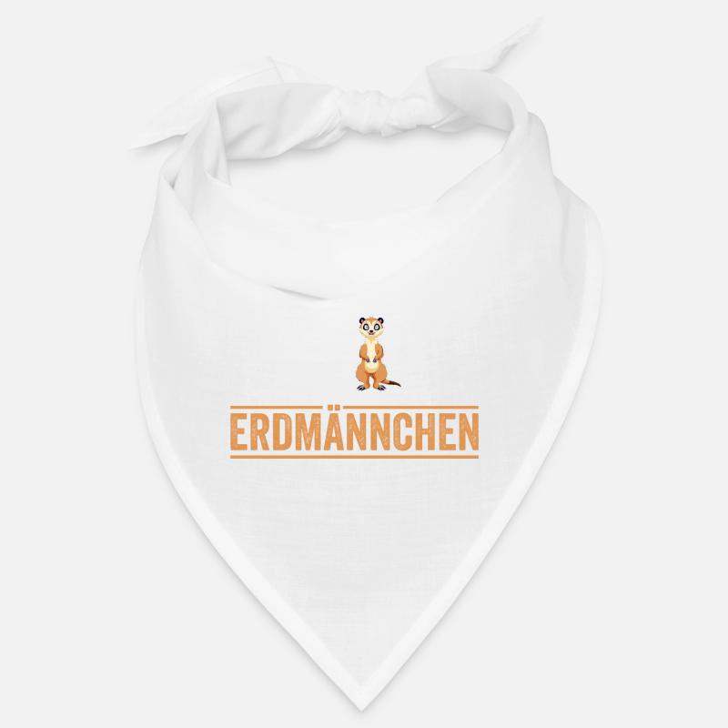 Team Erdmännchen - Bandana - Weiß