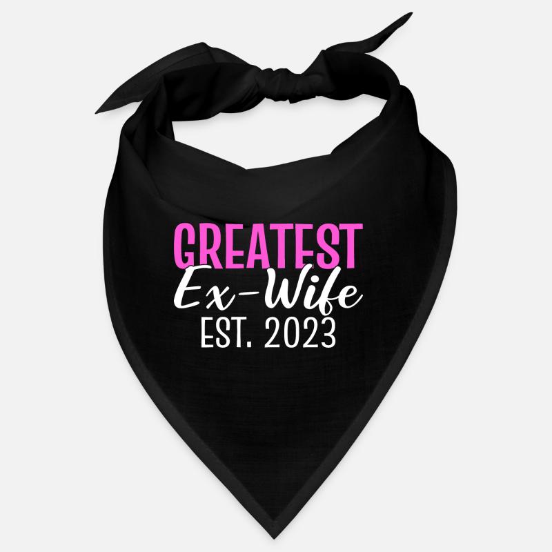 Greatest Ex-Wife Est 2023 Happily Divorced Bandana