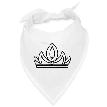 Diadem - Bandana - Weiß - Vorne