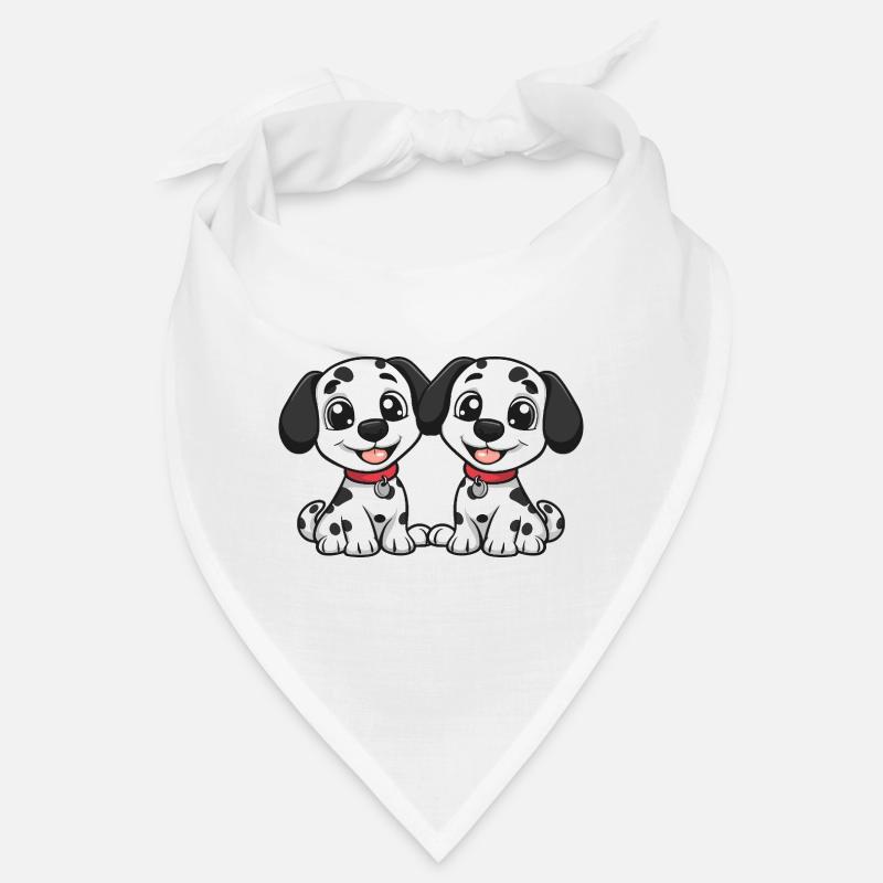 Bande dessinée de chien dalmatien Bandana