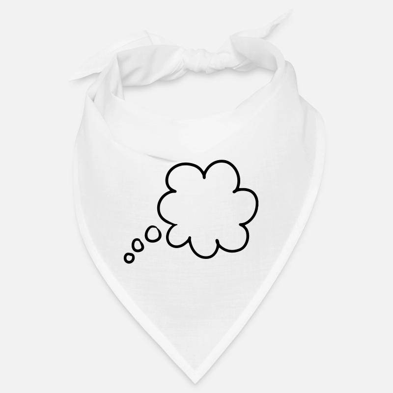 Denkblase Gedankenblase thought bubble Bandana