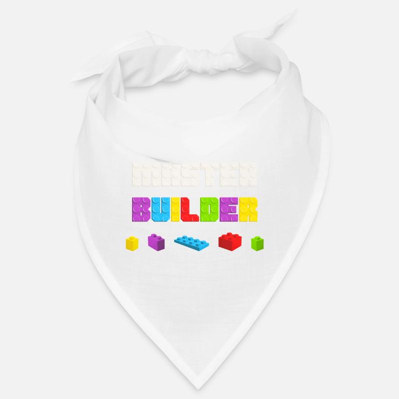 Kids Cool Master Builder Bloc de construction Papa Maman Bandana
