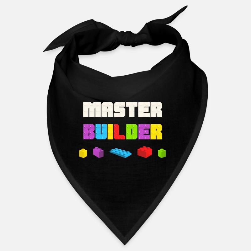 Kids Cool Master Builder Bloc de construction Papa Maman Bandana