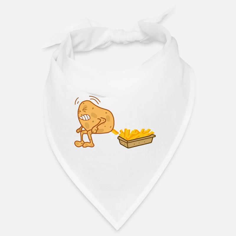 Frites Pommes de terre caca Bandana