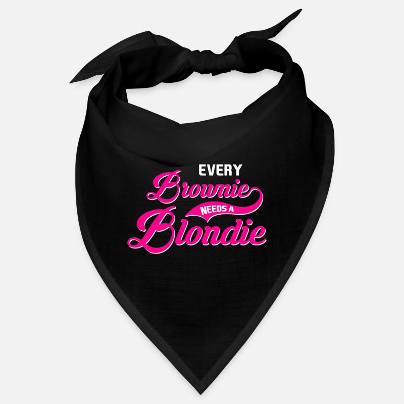 Every Brownie Needs A Blondie Bandana