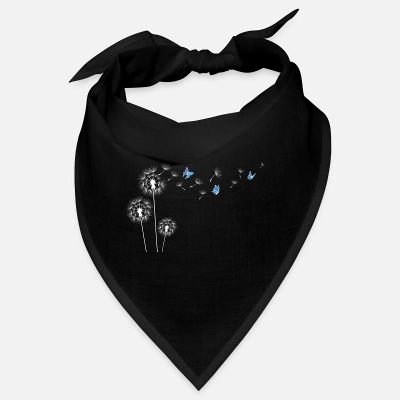 Dandelion with butterfly Bandana