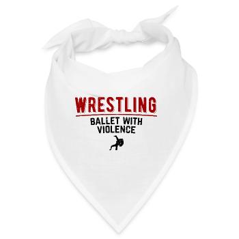 Grappling Martial Arts Wrestling - Bandana - Weiß - Vorne