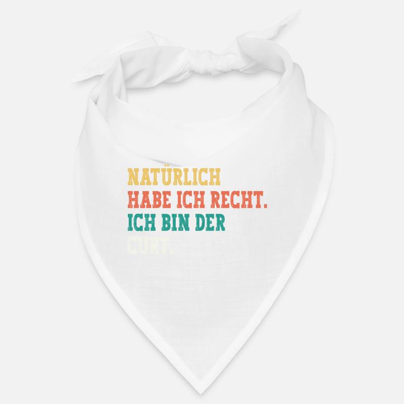 Curt Lustiger Spruch Vorname Name Curt Bandana